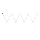 LEDS-C4 - Luminaria colgante 00-7403 ATTIC 4xE27 23 blanco mate