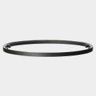 LEDS-C4 - Baliza IP68 (1m) VERCLE circular 650mm LED 43,9W 3000K negro 598lm