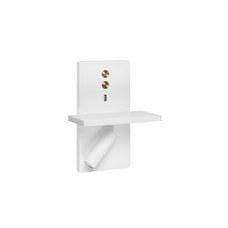 LEDS-C4 - Aplique ELAMP LED 2,2W 2700K blanco oro