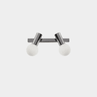 LEDS-C4 - Aplique baño IP44 MIST doble E14 7W cromo