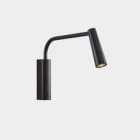 LEDS-C4 - Aplique GAMMA extend LED 2,1W 2700K 137lm negro