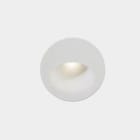 LEDS-C4 - Empotrable pared IP65 BAT redondo oval LED 2,2W 4000K 48lm blanco