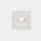 LEDS-C4 - Empotrable pared IP65 BAT cuadrado oval LED 2,2W 4000K 48lm blanco