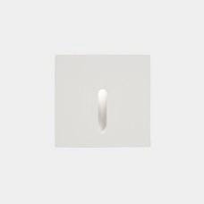 LEDS-C4 - Empotrable pared IP65 BAT cuadrado lineal LED 2,2W 4000K 11lm blanco
