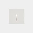 LEDS-C4 - Empotrable pared IP65 BAT cuadrado lineal LED 2,2W 4000K 11lm blanco
