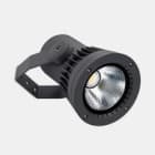 LEDS-C4 - Proyector IP66 HUBBLE Cob LED 234mm LED 92W 2700K DALI gris urbano 9931lm