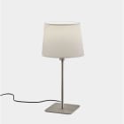 LEDS-C4 - Luminaria sobremesa METRICA E27 60W níquel satinado