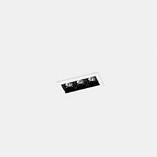 LEDS-C4 - Empotrable techo con marco BENTO 3xled 6.3W 34º 3000K blanco negro