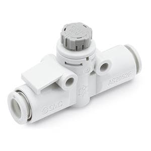 SMC - AS1002F-06A REGULADOR DE CAUDAL TUBO DIAM 6