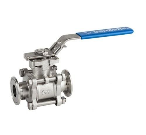 GENEBRE - VALVULA ESFERA E.CLAMP 2" 3 PZA.INOX