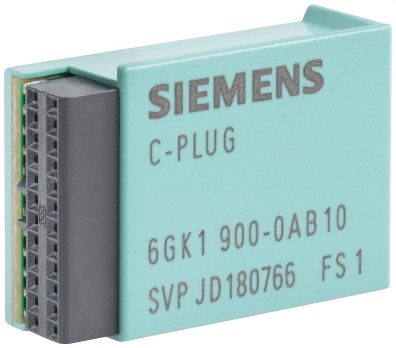 SIEMENS - Soporte extraíble SIMATIC NET, C-PLUG para fácil sustitución de equipos en caso de fallo, para alojar datos de configuración