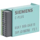 SIEMENS - Soporte extraíble SIMATIC NET, C-PLUG para fácil sustitución de equipos en caso de fallo, para alojar datos de configuración