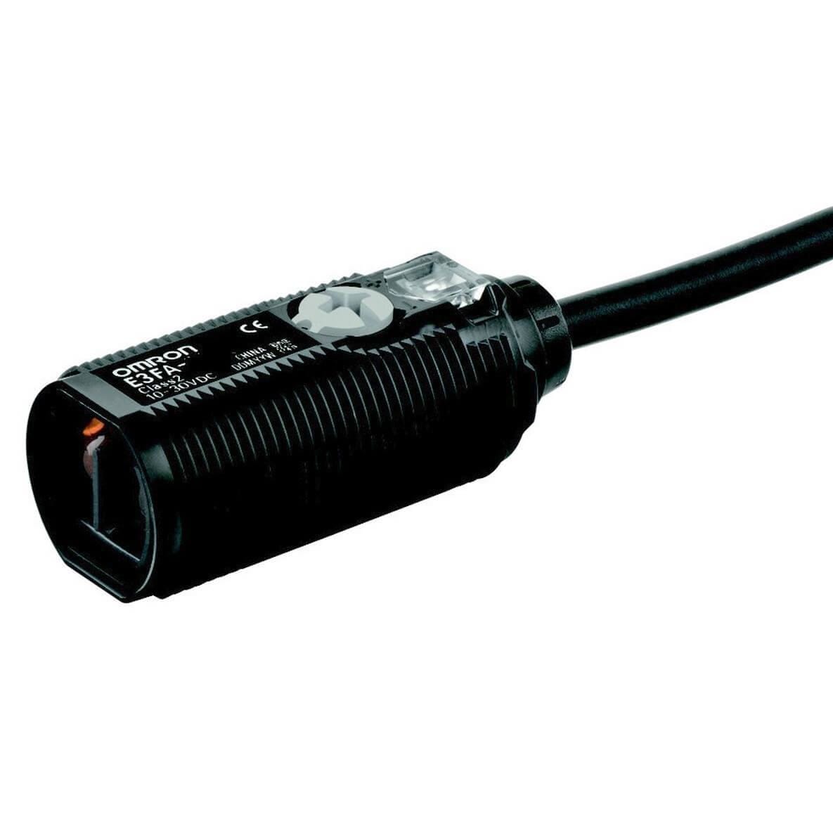 OMRON - SENSOR PLASTICO REFLEX INFRARROJOS 100mm NPN CABLE 2m