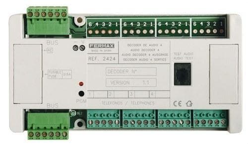 FERMAX - DECODER AUDIO MDS 4 SALIDAS
