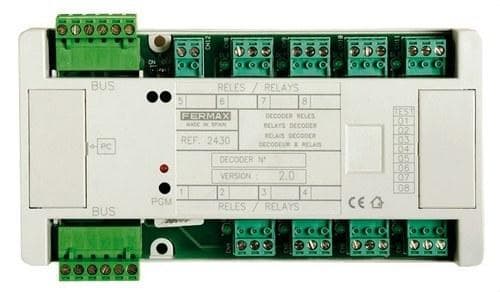 FERMAX - Decoder 8 relés