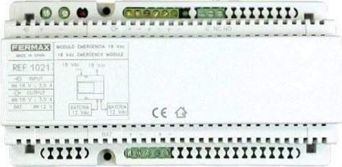 FERMAX - Adaptador batería emergencia alimentación referencia 88302