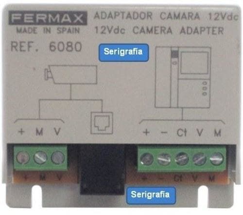 FERMAX - Adaptador cámara 18Vdc/12Vdc