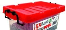 FISCHER - Juego tacos SX 6x30 (Cubo 1000u)