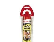FISCHER - Cartucho taco química FIS-P-300T 300ml + 2 boquillas (Cartucho 1u)