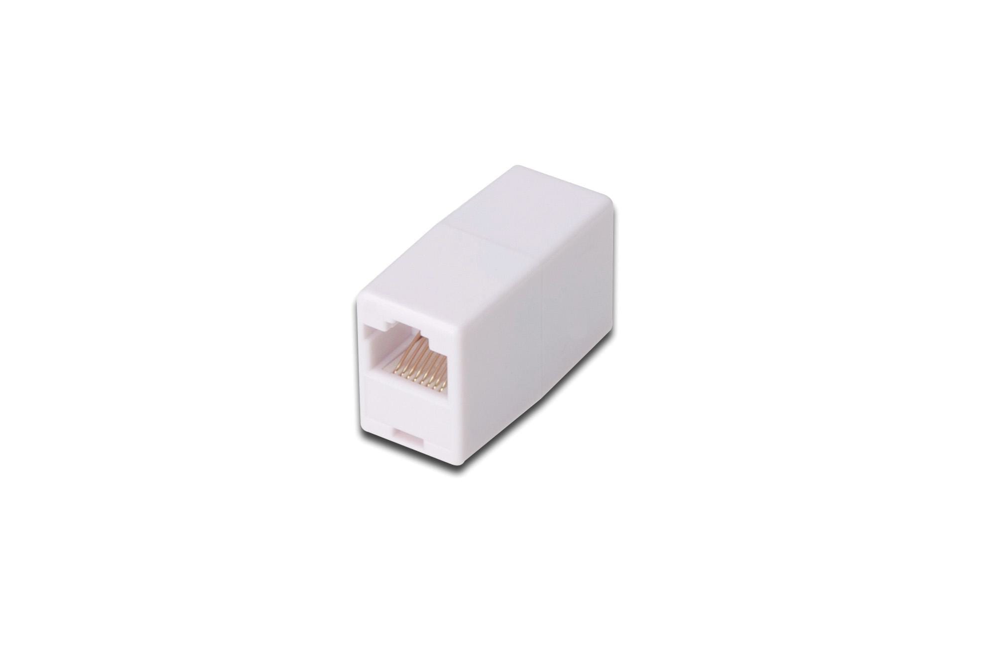 DIGITUS - ACOPLADOR MODULAR RJ45, SIN APANTALLAR