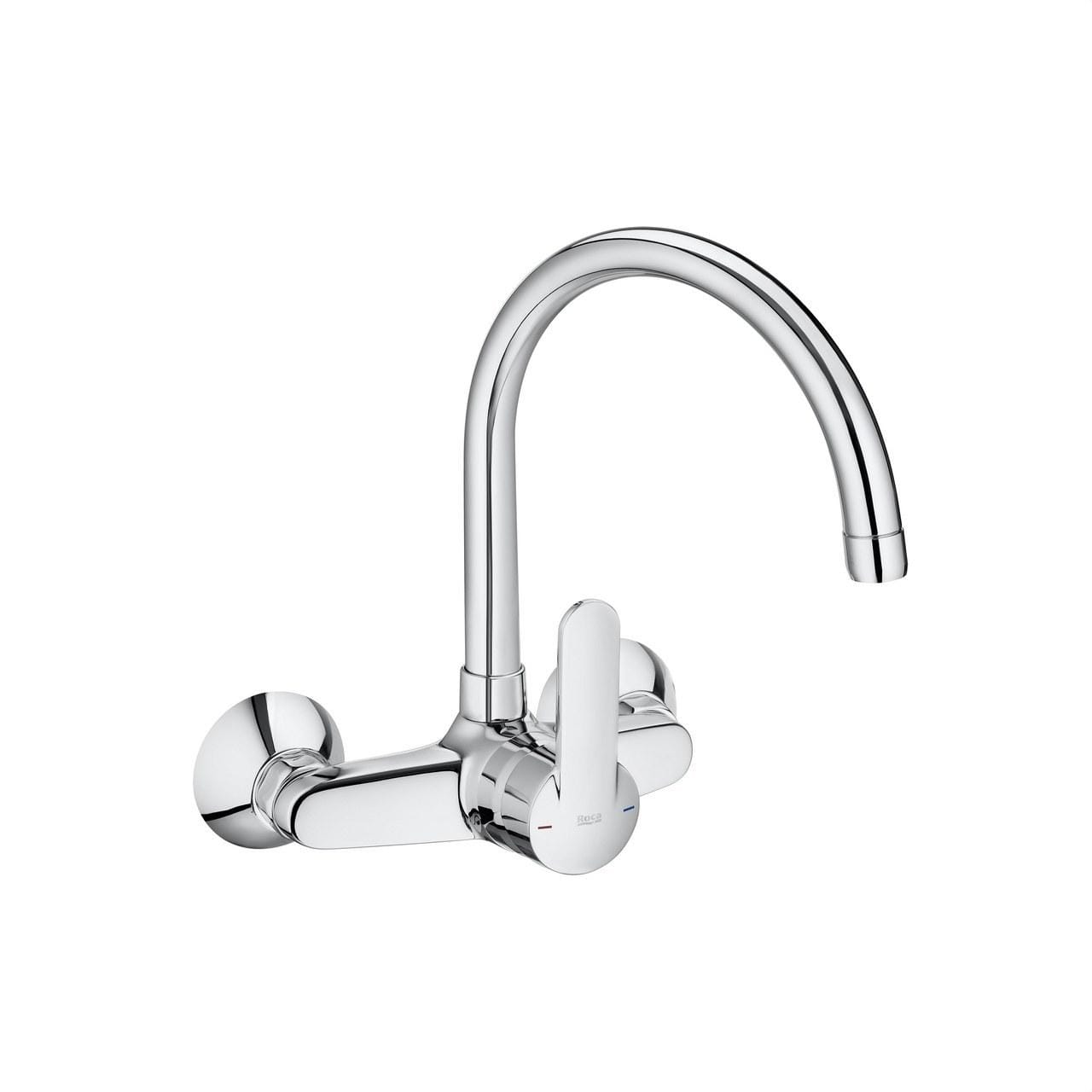 ROCA - Mezclador exterior cocina VICTORIA con caño giratorio