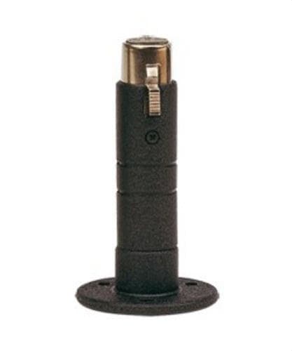 FONESTAR - Base sobremesa redondo diámetro 4,5cm conector XLR negro
