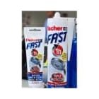 FISCHER - Silicona speed 280ml transparente 280ml (Cartucho 1u)