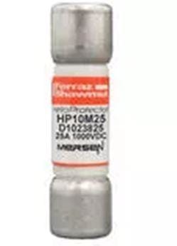 FERRAZ SHAWMUT - 1000VDC 10X38 GPV 25A