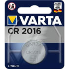 VARTA - PILA BOTON CR2016 3V LITIO (BLISTER 1u)