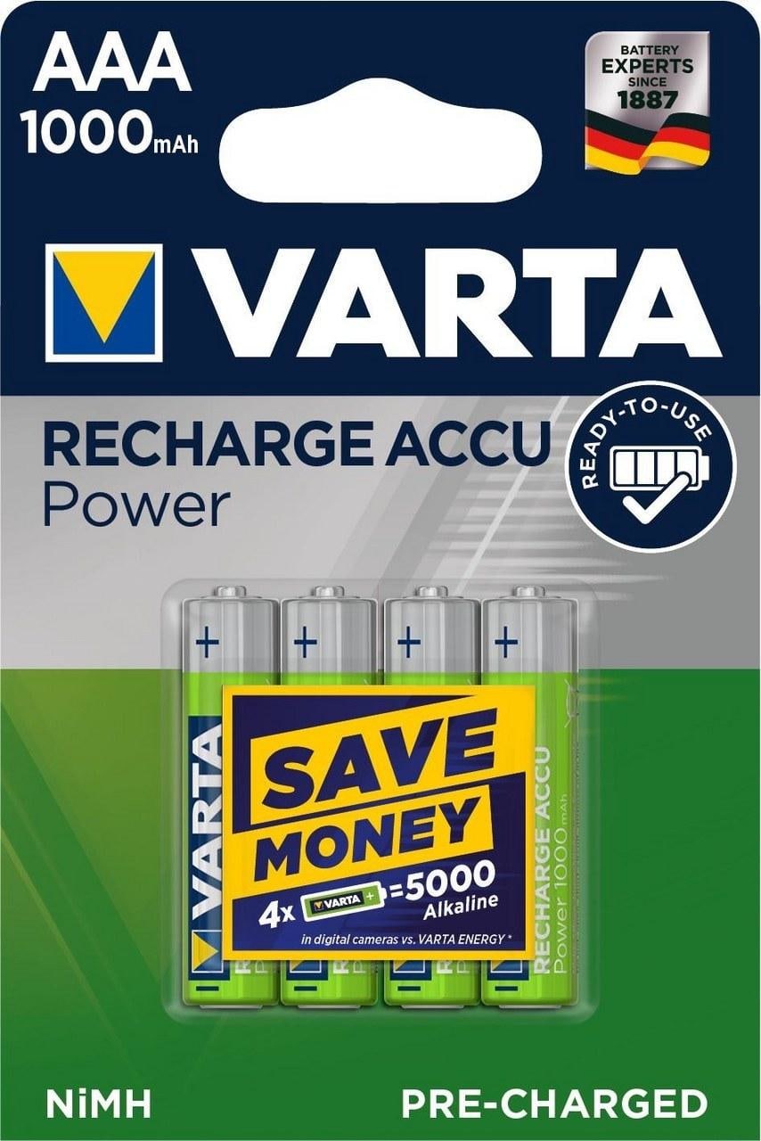 VARTA - ACUM.PROFESSIONAL ACCU AAA1000MAH(4U)