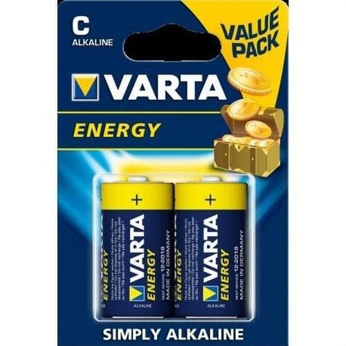 VARTA - PILA VARTA ALCALINA ENERGY LR14 C(2U)