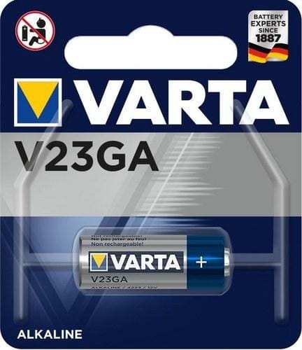 VARTA - PILA CIL.V23GA ALCALINO MNGSO.BLIS.1U