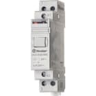 FINDER - Telerruptor modular/ interruptor unipolar 1NA 16A SERIE 20, montaje carril 35mm, 24V AC contactos AgNi (emb.1u)