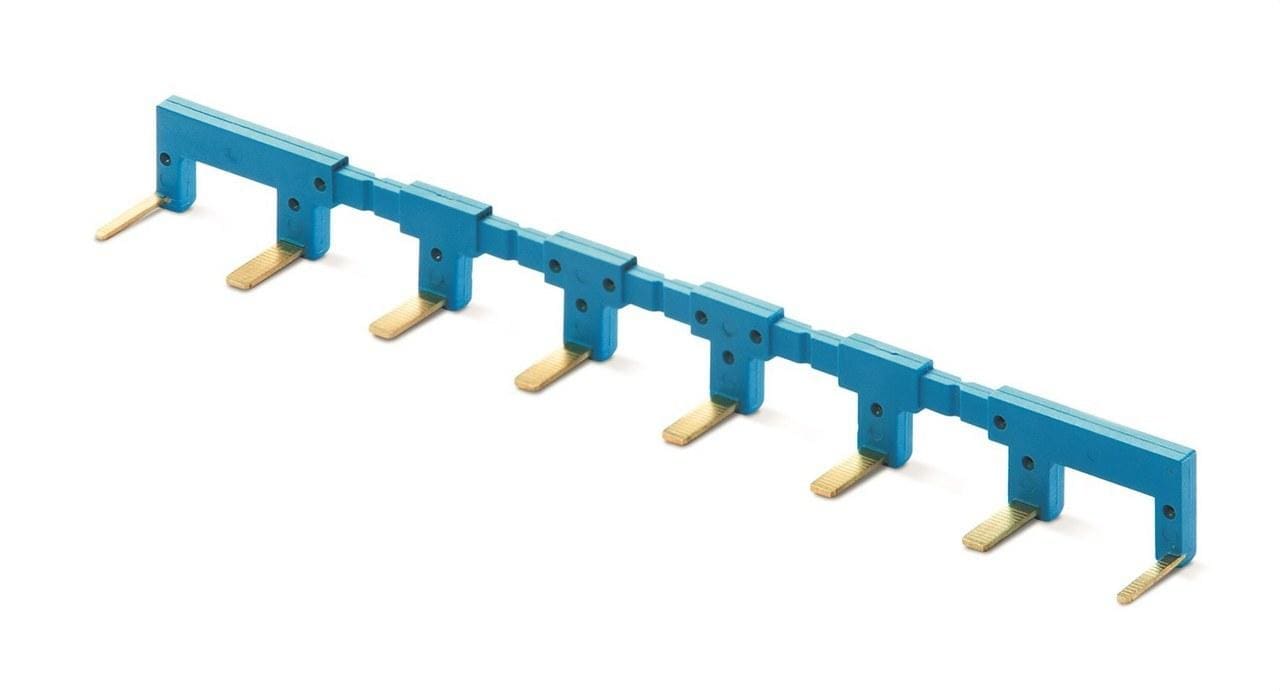 FINDER - Puente de 8 terminales, azul