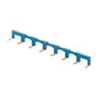 FINDER - Puente de 8 terminales, azul