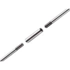FINDER - Empalme para electrodos en acero inoxidable SERIE 72, rosca M4