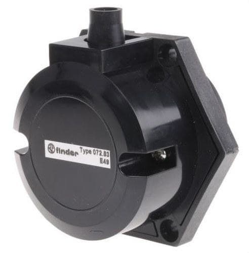 FINDER - Portaelectrodos tripolar SERIE 72 para 72.01 y 72.11