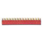 FINDER - Puente de 16 terminales SERIE 93, rojo, para zócalos con bornes de jaula