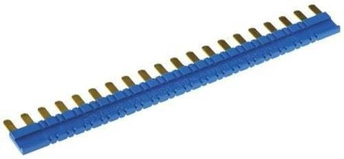 FINDER - Puente de 20 terminales SERIE 93 para zócalos 93.01/51, azul, 36A 250 V