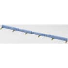 FINDER - Puente de 6 terminales para zócalos SERIE 94 y 96, azul, 10A 250V