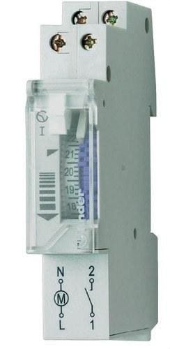 FINDER - Interruptor horario diario SERIE 12 ancho de 17,5mm, 1 NA 16A, 230V A, reserva de marcha