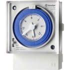FINDER - Interruptor horario diario SERIE 12, 72x72mm, 1 contacto conmutado 16A, 230V AC, reserva de marcha (emb.1u)