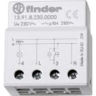 FINDER - Telerruptor electrónico temporizado SERIE 13, montaje en caja de derivación, 1 contacto, 230V AC, (emb.1u)