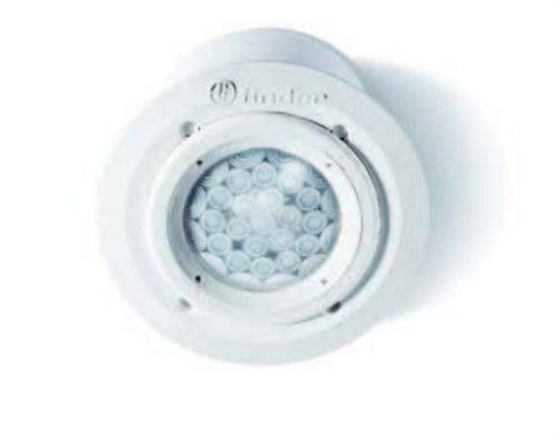 FINDER - Detector de movimiento SERIE 18, para instalación en interiores empotrado en techo, interruptor unipolar 1NA 10A, 120/230V AC