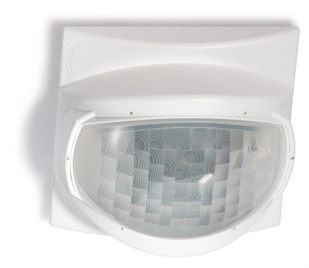 FINDER - Detector de movimiento para pasillos SERIE 18, interruptor unipolar 1NA 10A, 110/230V AC contacto libre de potencial