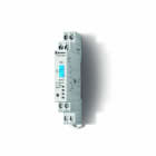 FINDER - Relé modular Auto-Off-On SERIE 19, 1 contacto conmutado, 10A, 24V AC/DC