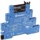 FINDER - Interfaz modular SERIE 38, relé de estado sólido, ancho de 6,2mm, 24V DC, sensible, salida 6A 24V DC, bornes de jaula