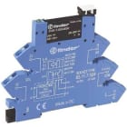 FINDER - Interfaz modular SERIE 38, relé de estado sólido, ancho de 6,2mm, 24V DC, salida 2A 240V A bornes de jaula