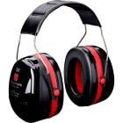 3M MERCADOS ELECTRICOS - 3M™ PELTOR™ Optime™ III Orejeras, negro/rojo, diadema, H540A-411-SV