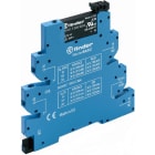 FINDER - Interfaz modular relé MasterBASIC SERIE 39, 1NA, 12V DC sensible, salida 6A 24V DC, borne de jaula